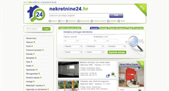 Desktop Screenshot of nekretnine24.hr